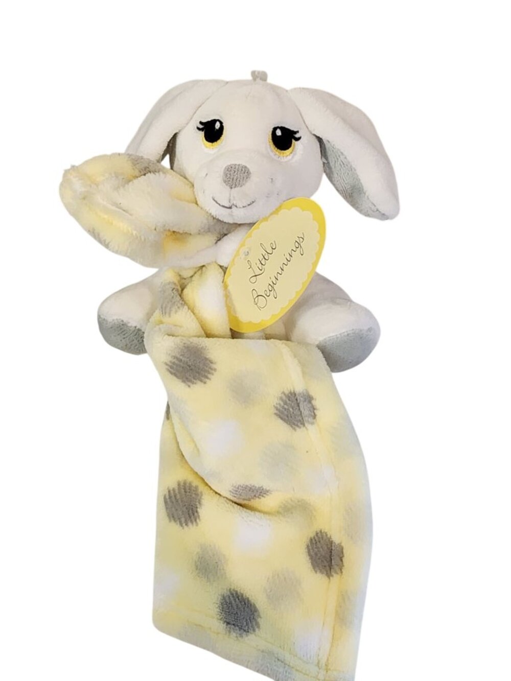 Little Beginnings Plush Dog Lovey Security Blanket NWT